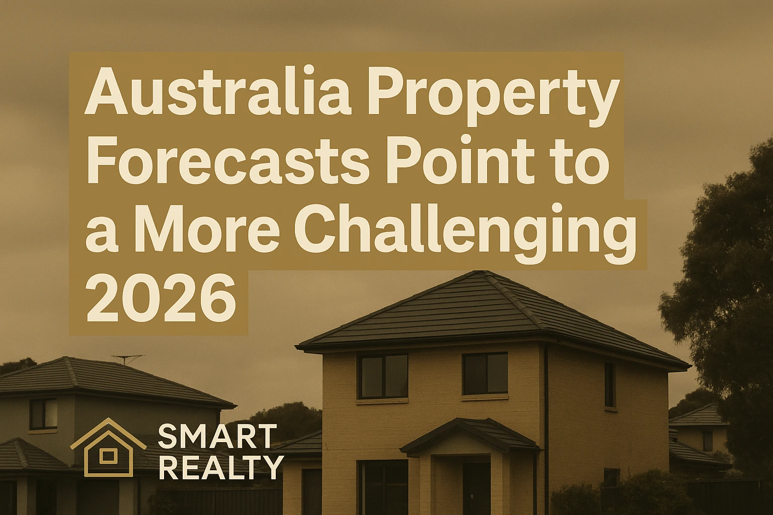 Australia Property Forecasts Point to a More Challenging 2026