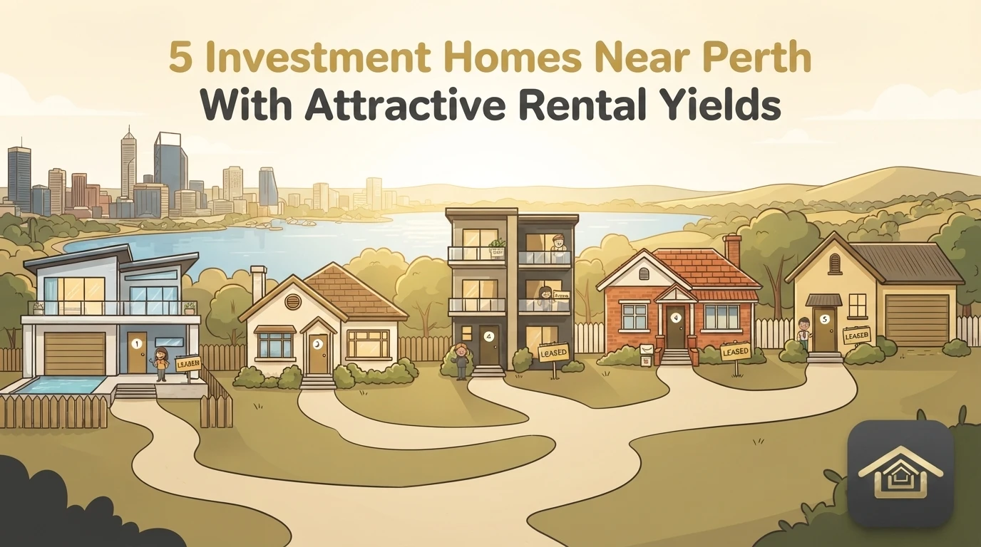 5 Investment Homes Near Perth With Attractive Rental Yields