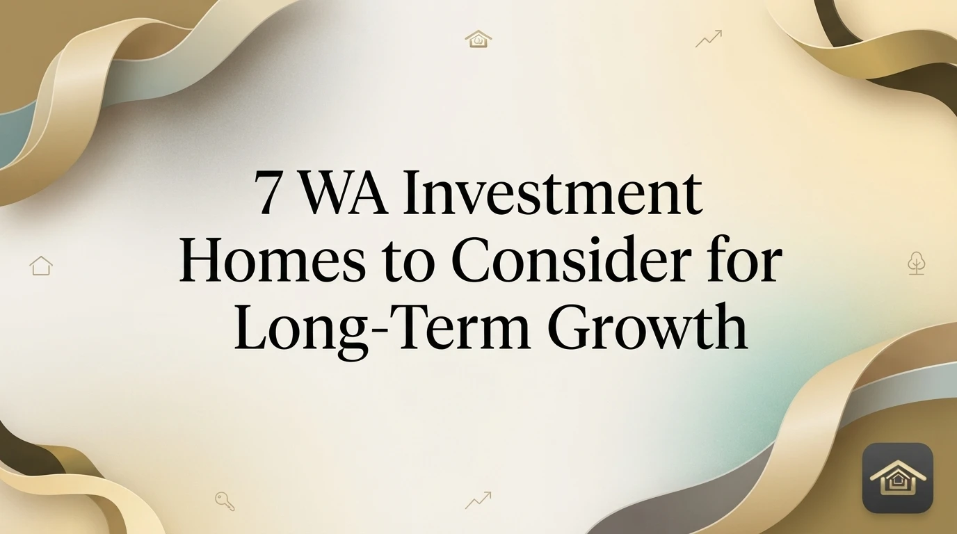 7 WA Investment Homes to Consider for Long-Term Growth