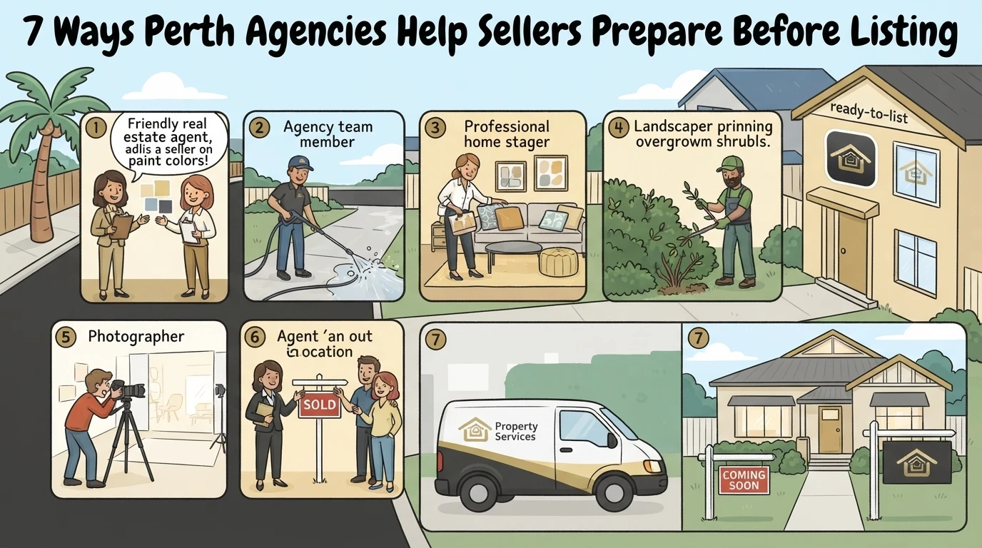 7 Ways Perth Agencies Help Sellers Prepare Before Listing