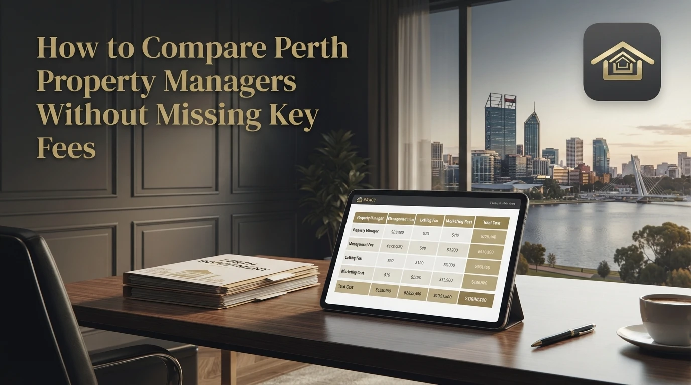 How to Compare Perth Property Managers Without Missing Key Fees