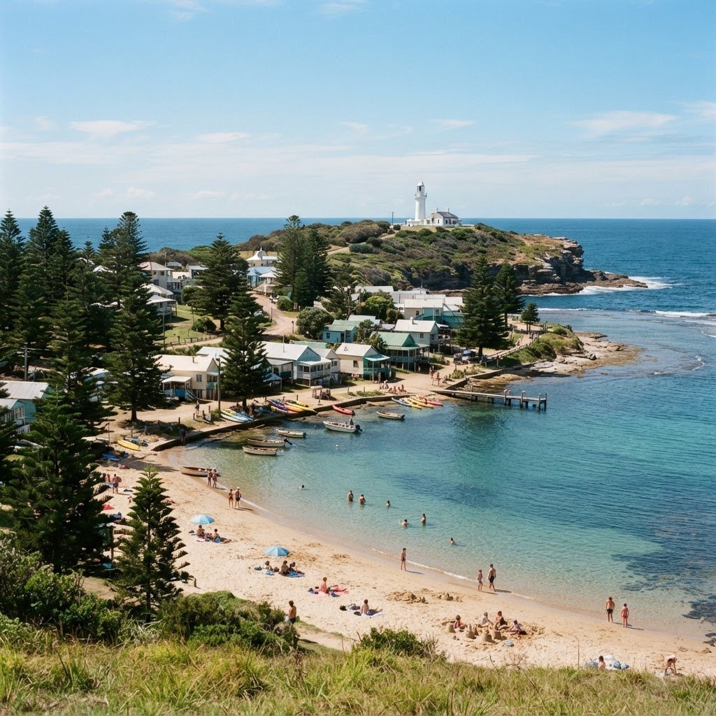 Yanchep coastal living streetscape illustration